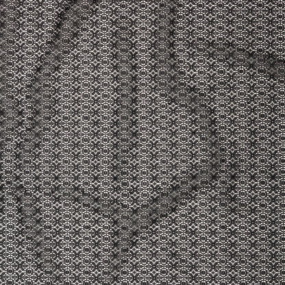 Famous NYC Designer Black Stretch Floral Lace