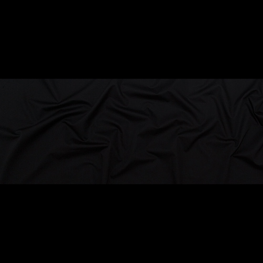 Super Fine Egyptian Cotton Twill, Spill-Resistant - Raven Black - Splashproof Collection Folded
