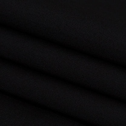 Super Fine Egyptian Cotton Twill, Spill-Resistant - Raven Black - Splashproof Collection Detail