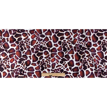 Brown Giraffe Caye UV Protective Compression Swimwear Tricot with Aloe Vera Microcapsules Full