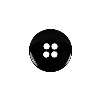 Italian Navy Abstract 4-Hole Plastic Button - 28L/18mm Detail