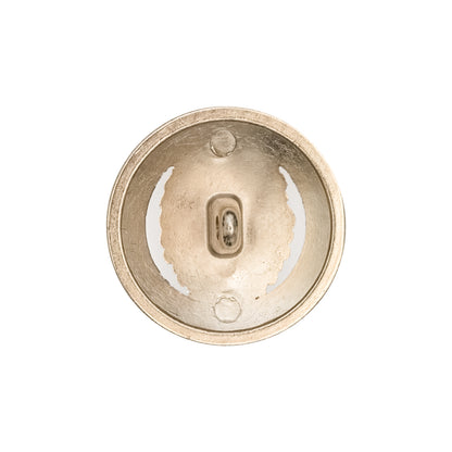 Italian Gold Metal Crest Shank Button - 36L/23mm Detail