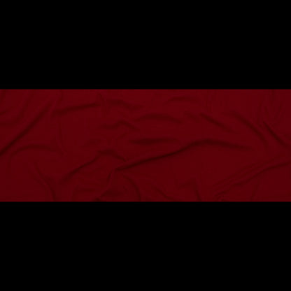 Italian Aurora Red Reversible Wool Double Knit Full