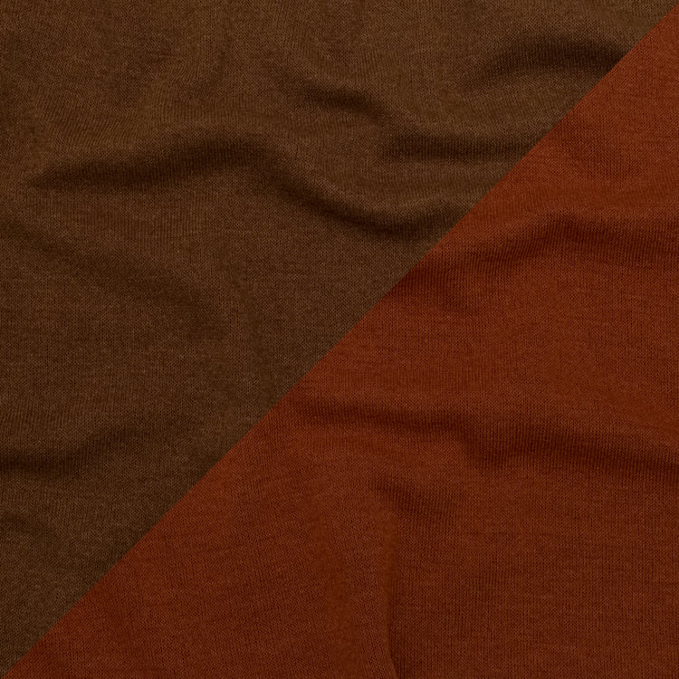 template--25130090922057__main-Italian Baked Clay and Carob Brown Reversible Wool Double Knit