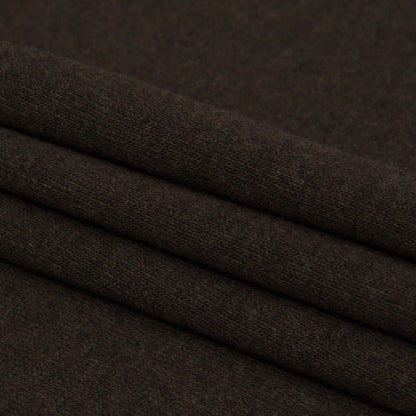 Italian Wren and Sepia Tint Reversible Wool Double Knit Folded