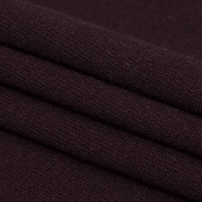 Italian Nightshade and Monk's Robe Reversible Wool Double Knit Folded