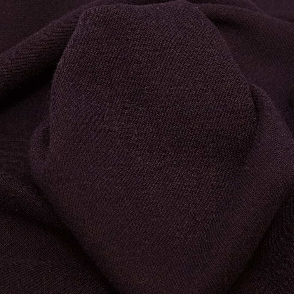 Italian Nightshade and Monk's Robe Reversible Wool Double Knit Detail