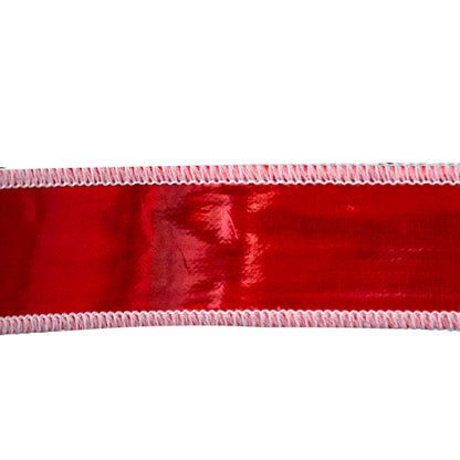 Italian Red Iridescent Mirror Vinyl Trim - 1" Detail