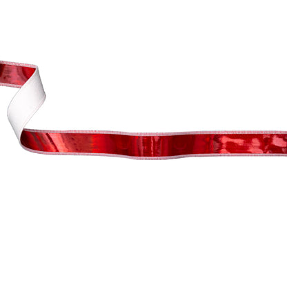 Italian Red Iridescent Mirror Vinyl Trim - 1"