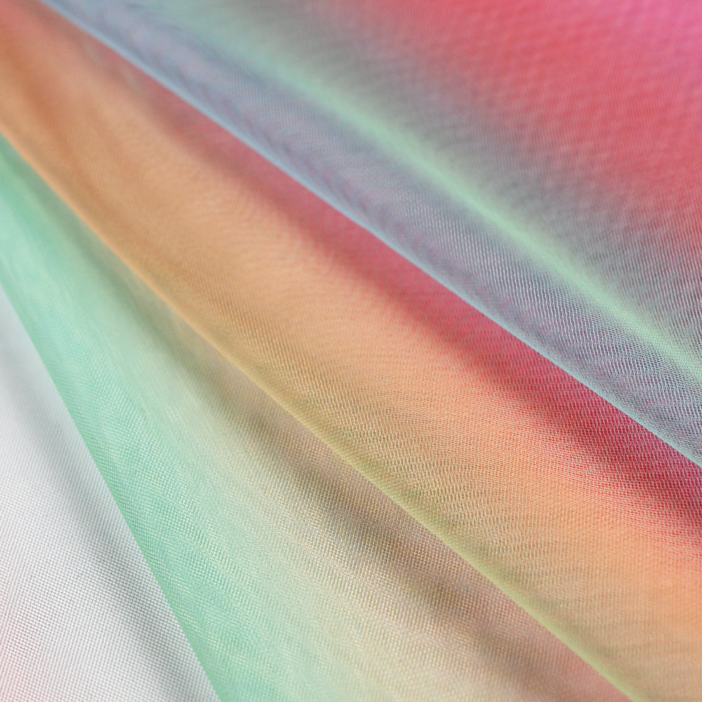 Ombre Shadow Tulle - Watermelon Full