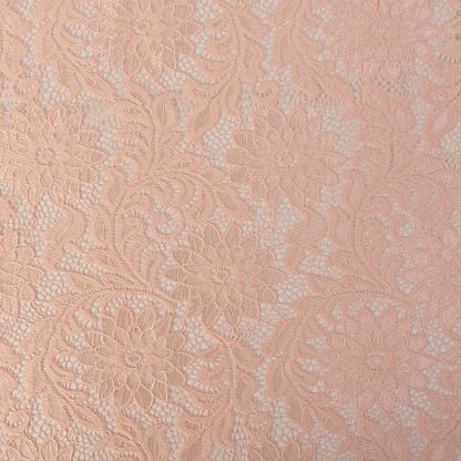 Re-Embroidered Stretch Lace - Peachy Keen Sunflowers - McKee Collection