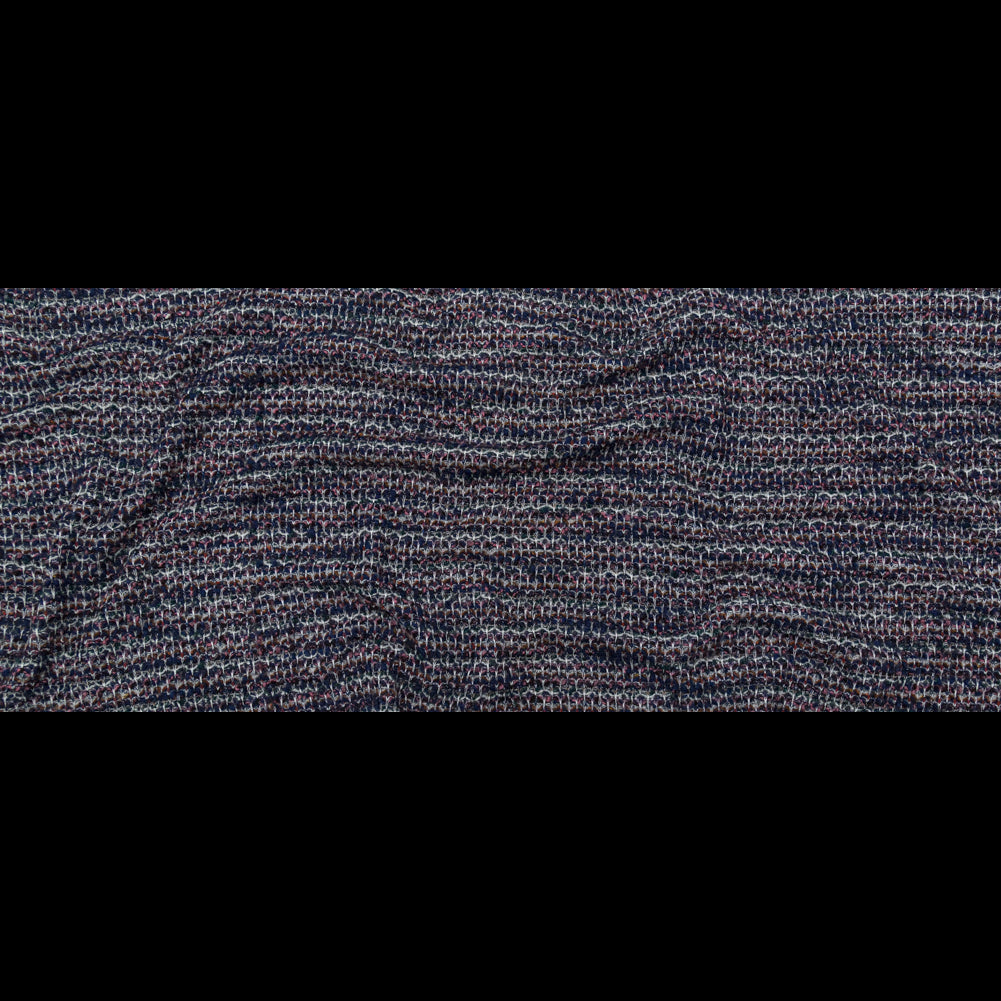 Eclipse, Botanical Garden and Rose Striped Blended Wool Knit Full