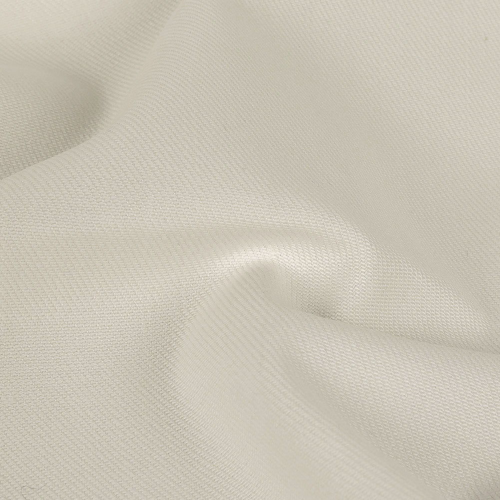 Off-White Stretch Cotton Twill Detail