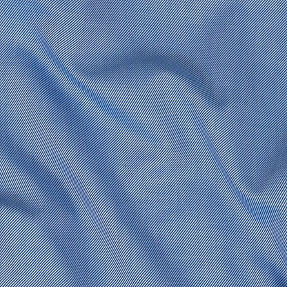 Premium Ultramarine Twill Cotton Shirting Detail