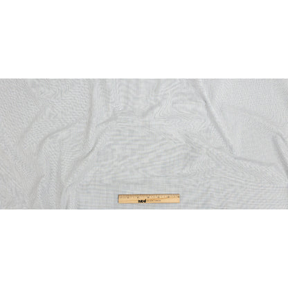 Premium Blue and Brown Graph Check Cotton Shirting Full