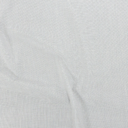 Premium Blue and Brown Graph Check Cotton Shirting