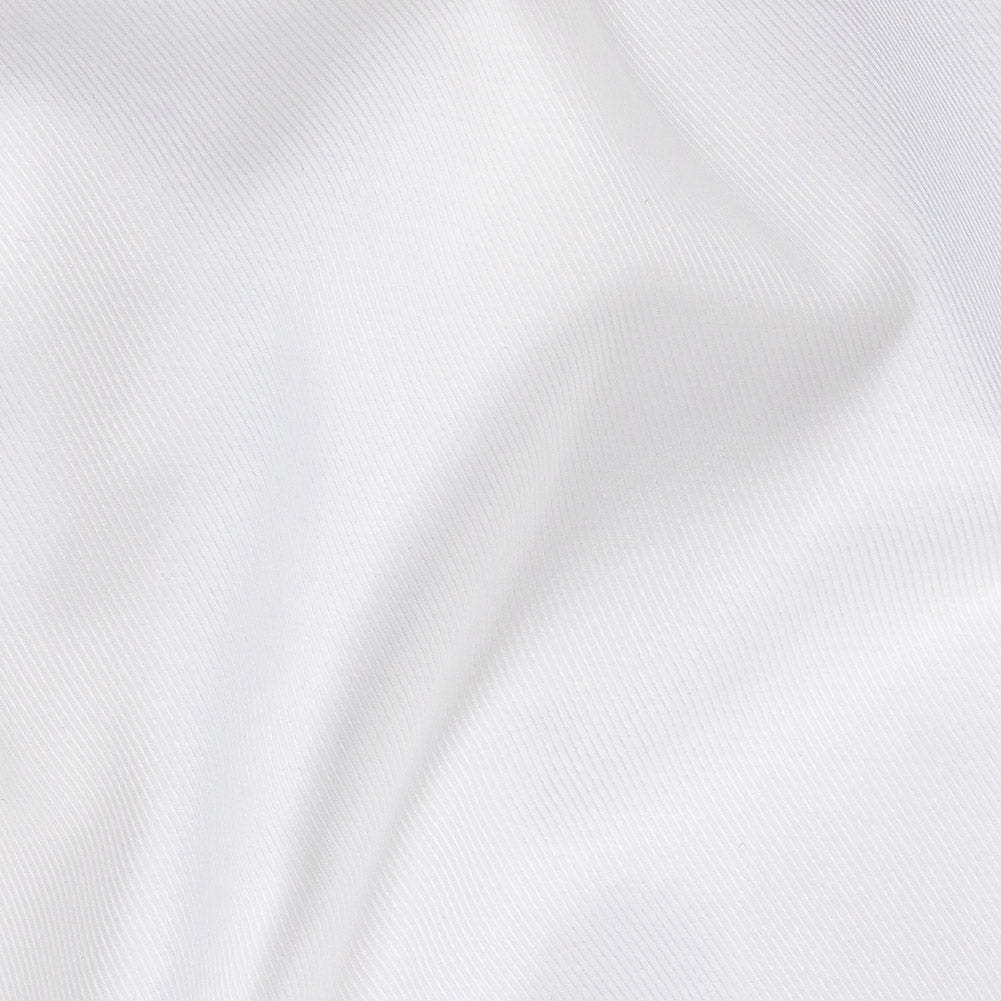 Premium White Twill Cotton Shirting Detail