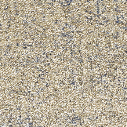 Metallic Gold and Blue Crackle Luxury Brocade Full