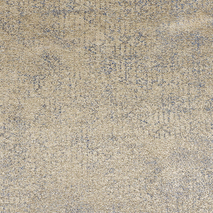 Metallic Gold and Blue Crackle Luxury Brocade