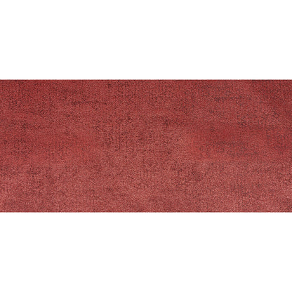 Metallic Tango Red and Black Crackle Luxury Brocade Folded