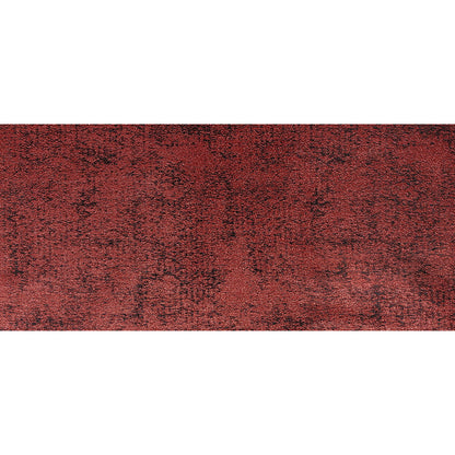 Metallic Bright Red and Black Crackle Luxury Brocade Folded