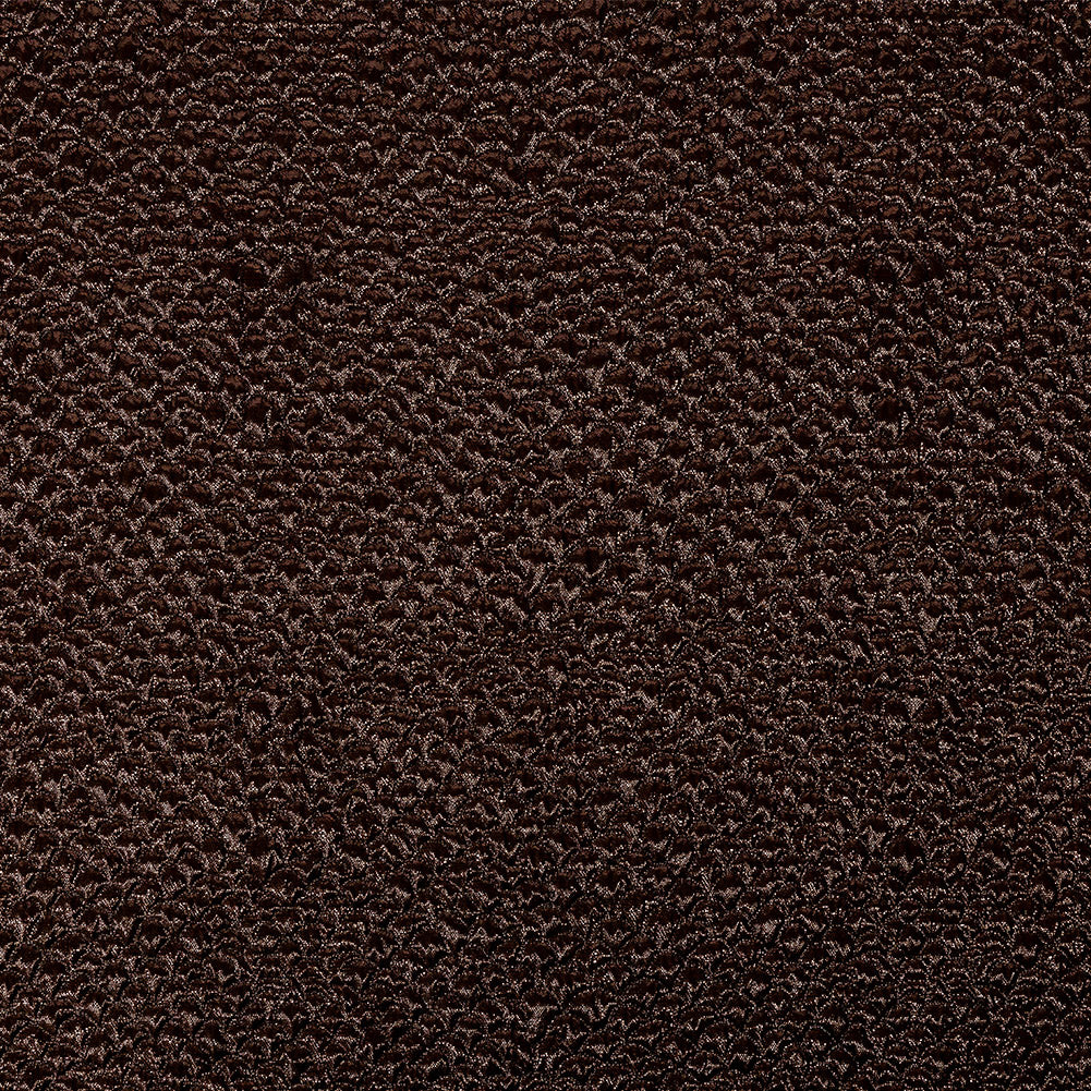 Metallic Fig Dimensional Scallops Brocade