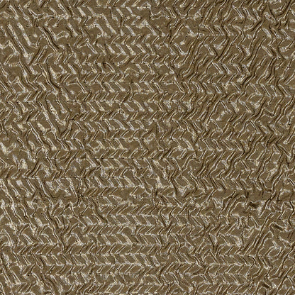 Capella Metallic Gold Wavy Luxury Brocade