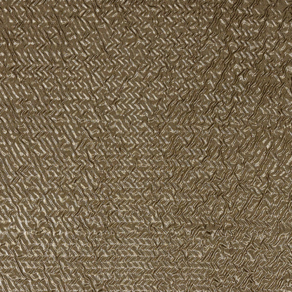Capella Metallic Gold Wavy Luxury Brocade