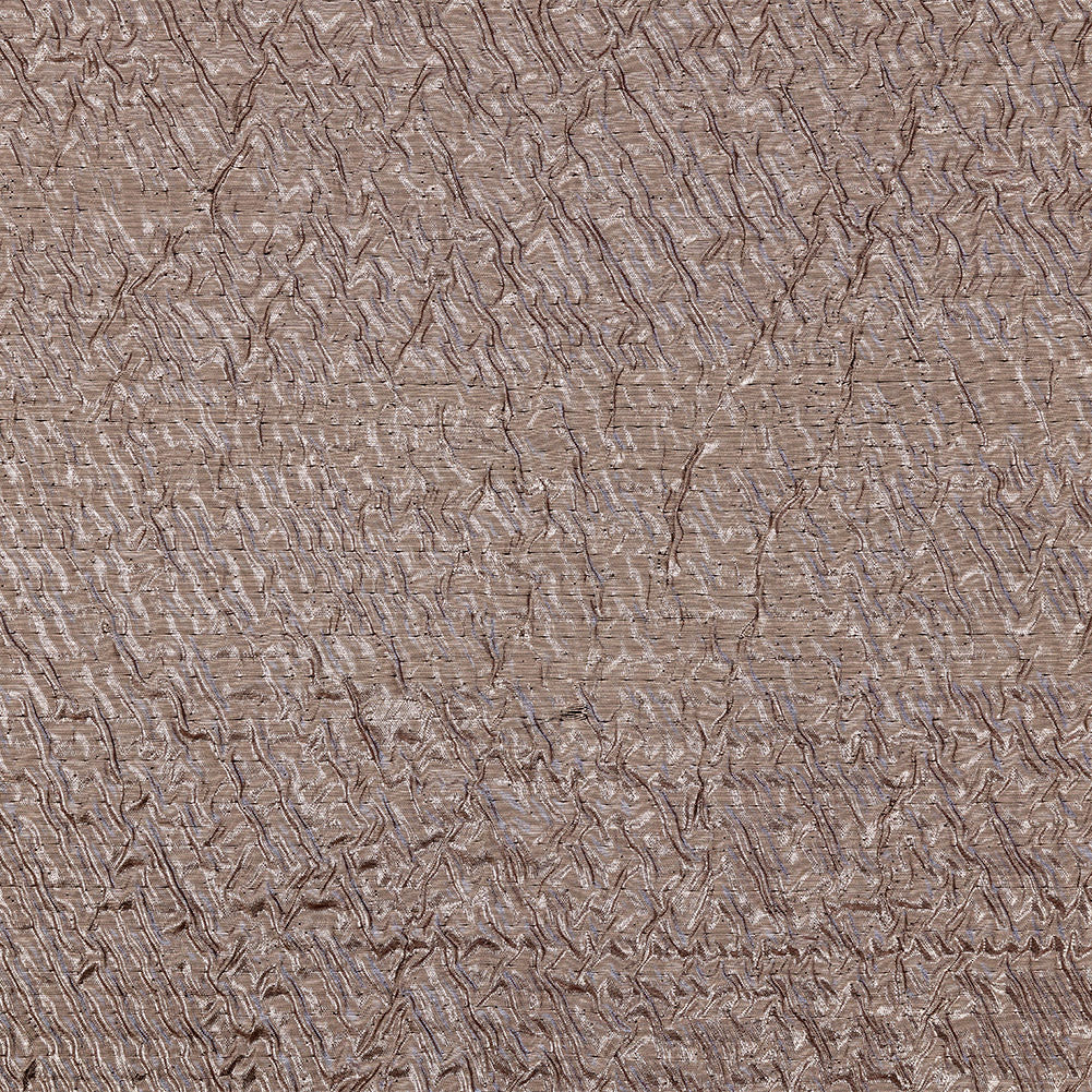 Capella Metallic Rose Gold Wavy Luxury Brocade