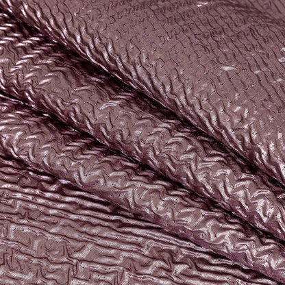 Capella Metallic Dynasty Pink Wavy Luxury Brocade