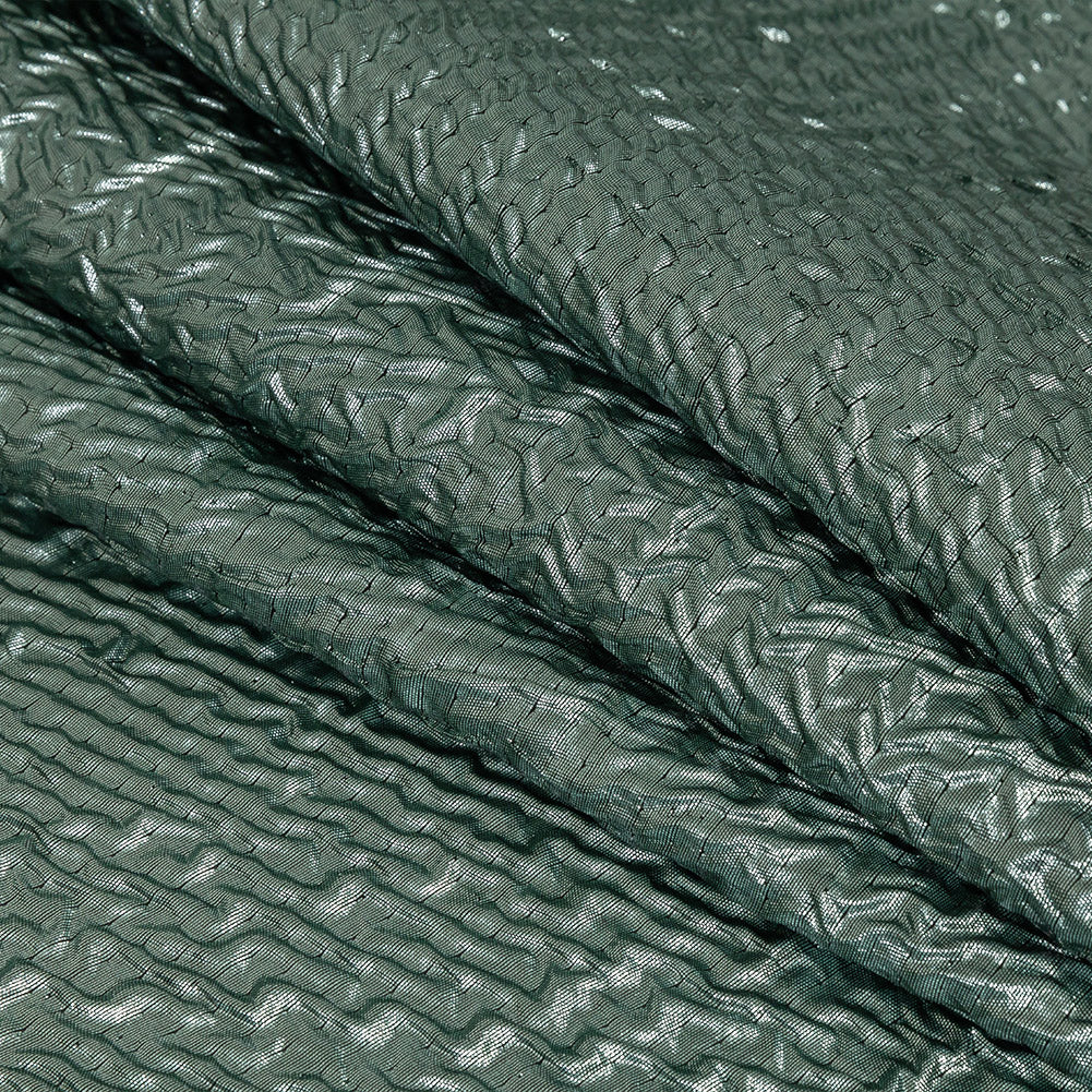 Capella Metallic Fairy Wing Wavy Luxury Brocade