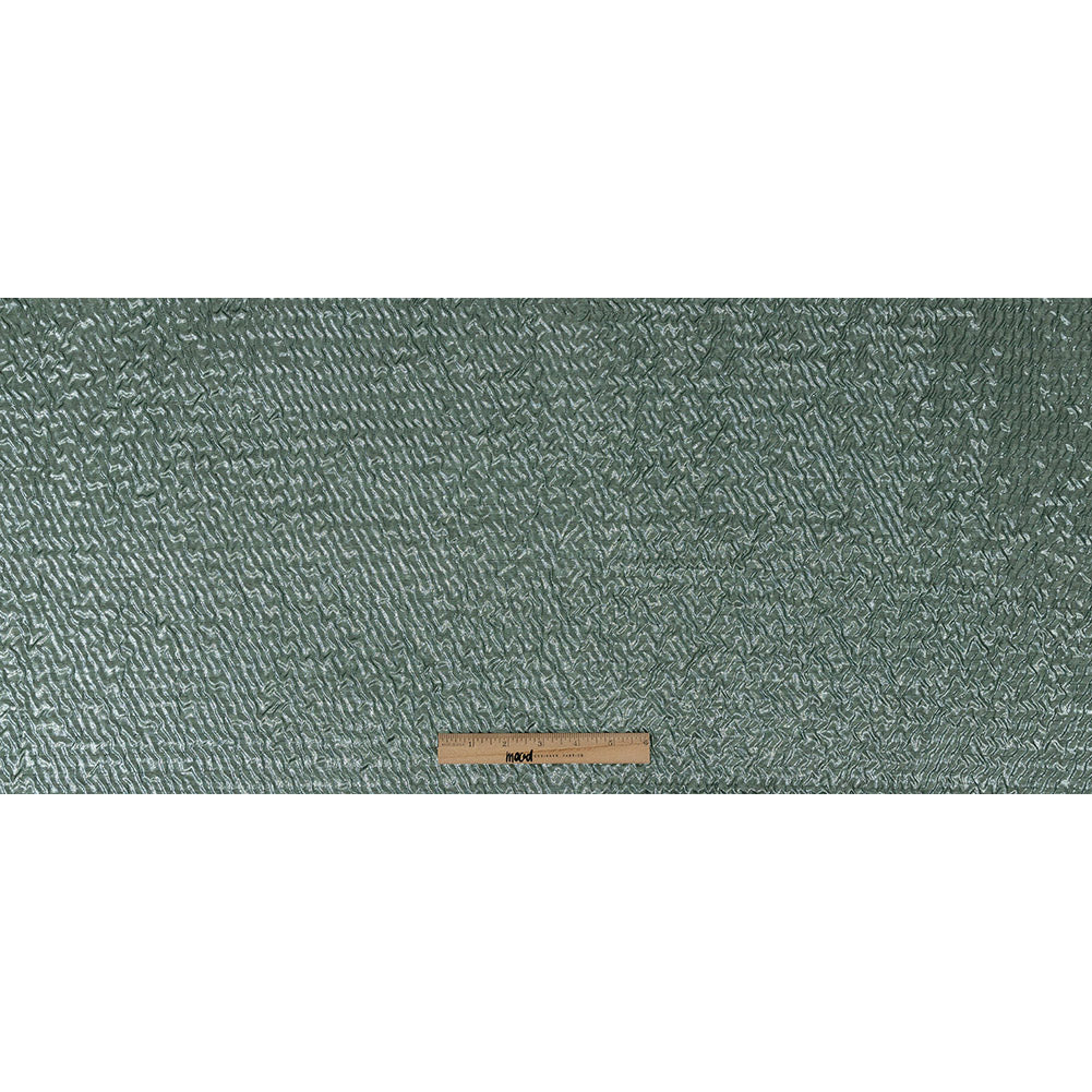Capella Metallic Fairy Wing Wavy Luxury Brocade