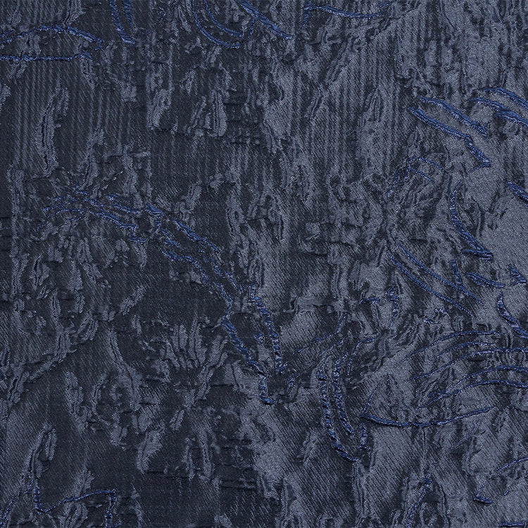 template--26688905969737__main-Metallic Royal and Navy Blue Floral Silhouettes Luxury Brocade