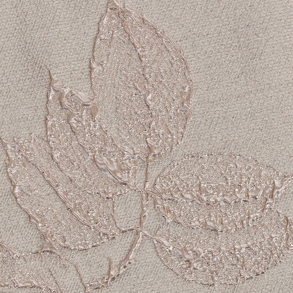 Metallic Dusty Rose Floral Luxury Brocade
