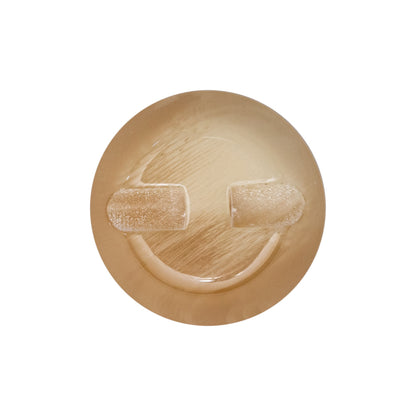 Italian Dune Marbeled Plastic Self-Back Button - 38L/24mm Detail