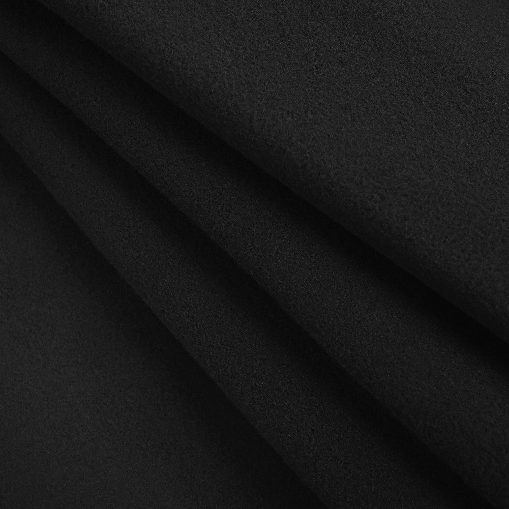 Midnight Navy Single Sided Polar Fleece Folded