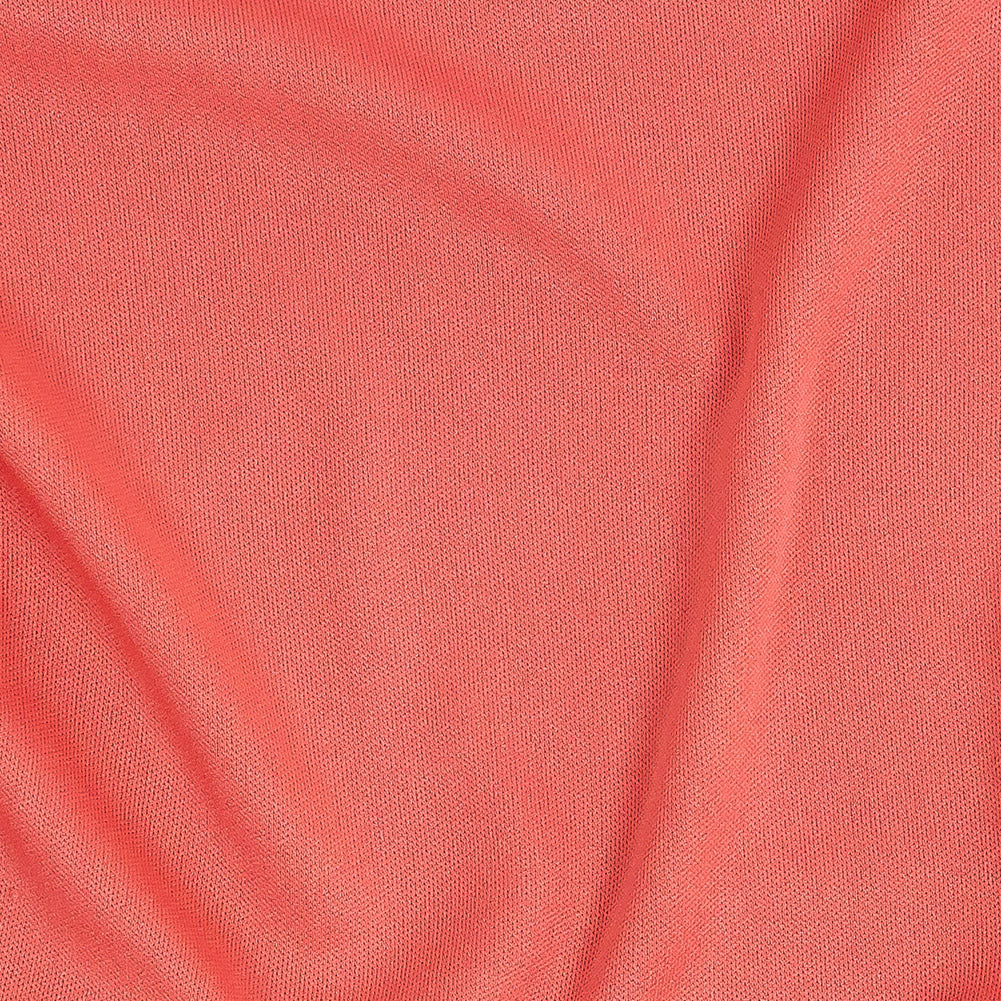 Polyester Pongee Knit Lining - Strawberry Pink - Luca Collection