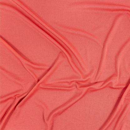 Polyester Pongee Knit Lining - Strawberry Pink - Luca Collection