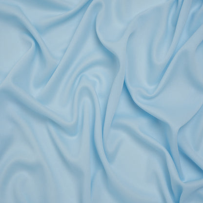 Polyester Pongee Knit Lining - Sky Blue - Luca Collection