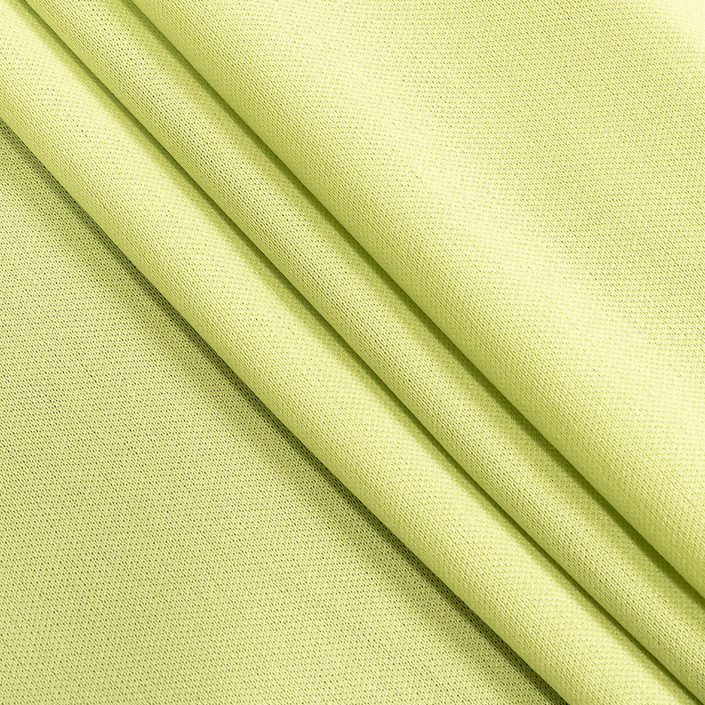 Polyester Pongee Knit Lining - Grass Green - Luca Collection