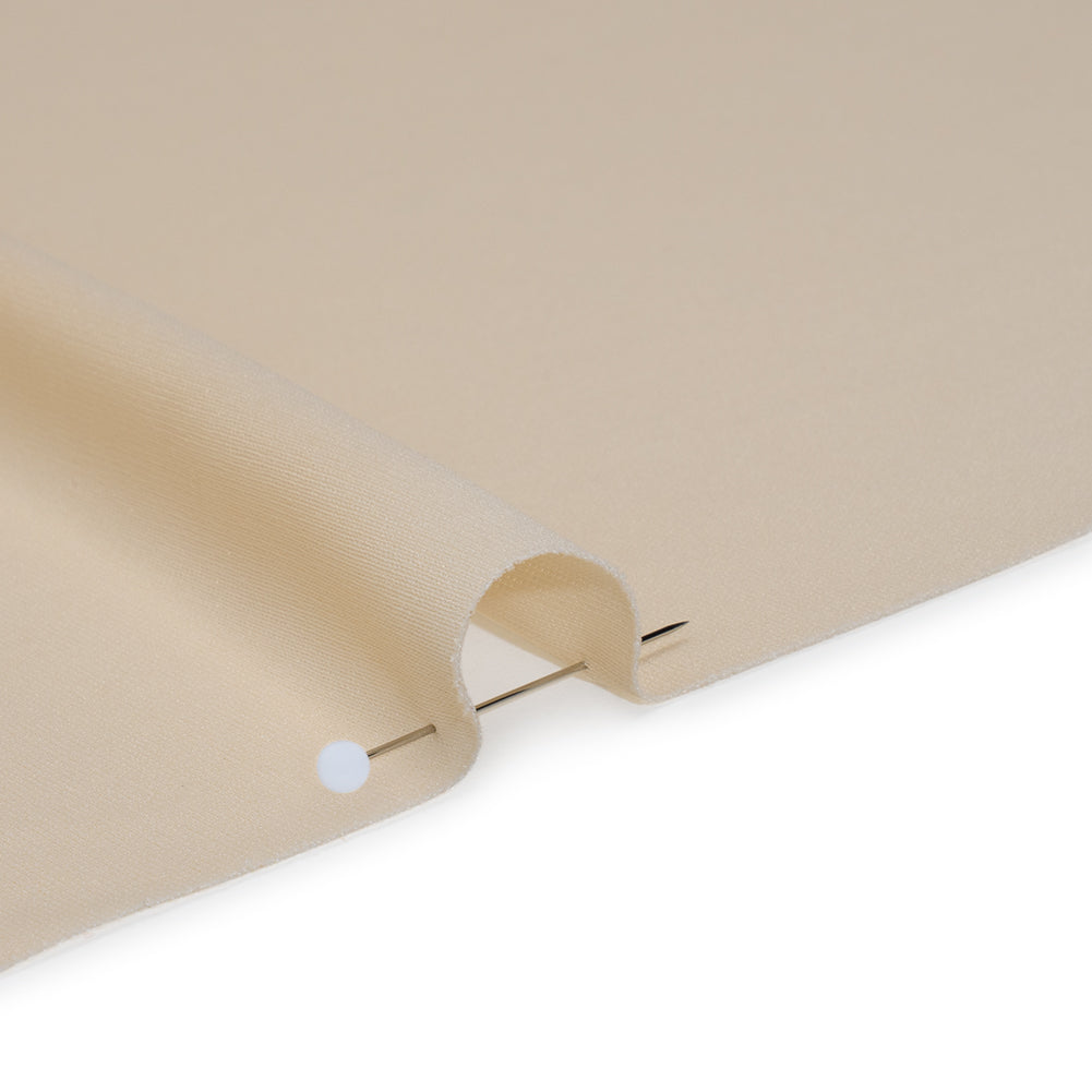 Polyester Pongee Knit Lining - Light Beige - Luca Collection Detail