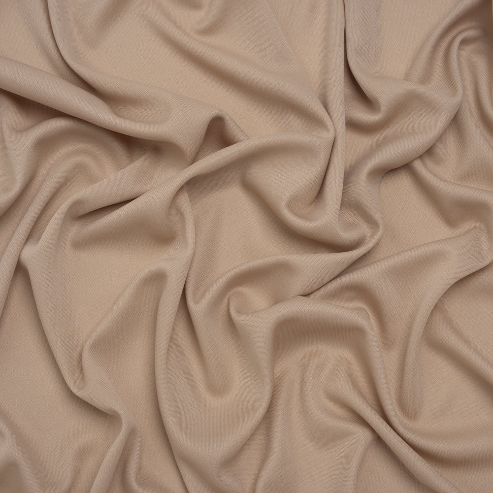 Polyester Pongee Knit Lining - Nude - Luca Collection