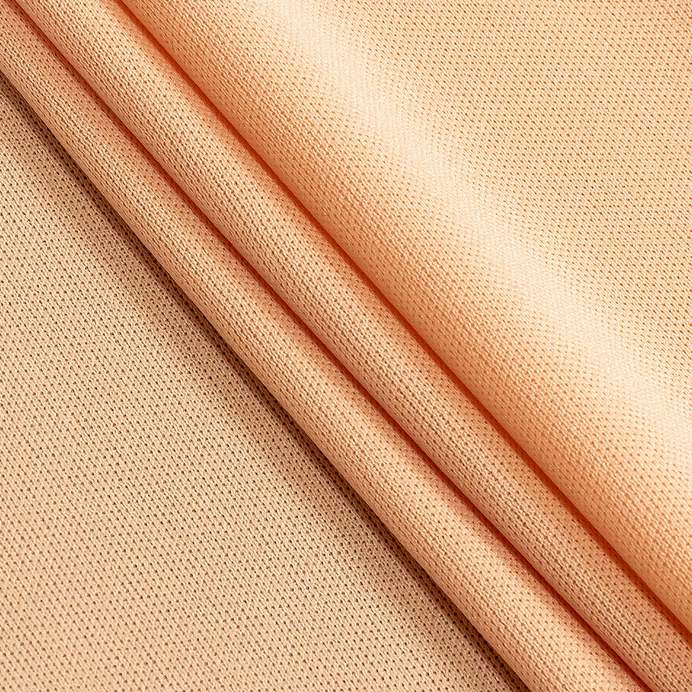 Polyester Pongee Knit Lining - Pale Orange - Luca Collection