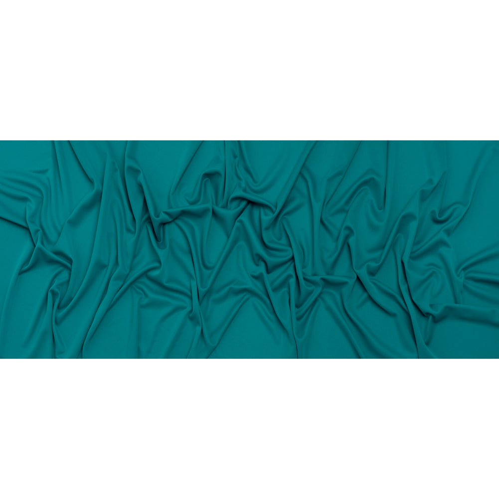 Polyester Pongee Knit Lining - Turquoise - Luca Collection - Full