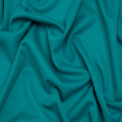 Polyester Pongee Knit Lining - Turquoise - Luca Collection