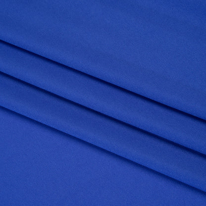 Polyester Pongee Knit Lining - Royal Blue - Luca Collection Folded