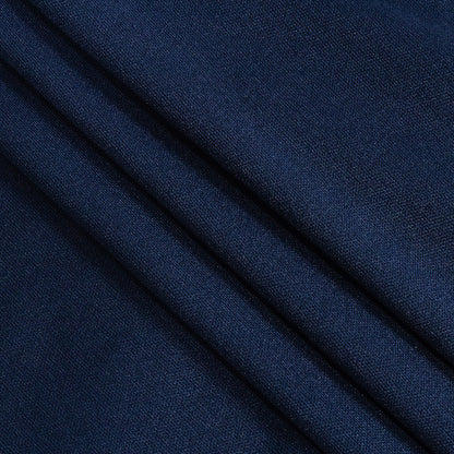 Polyester Pongee Knit Lining - Navy Blue - Luca Collection