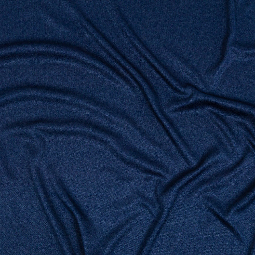 Polyester Pongee Knit Lining - Navy Blue - Luca Collection