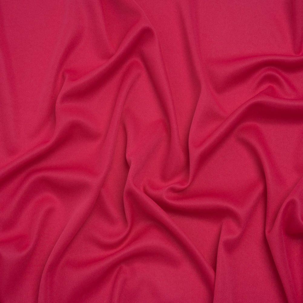 Polyester Pongee Knit Lining - Fuchsia - Luca Collection