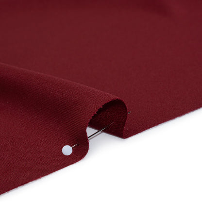 Polyester Pongee Knit Lining - Burgundy - Luca Collection Detail